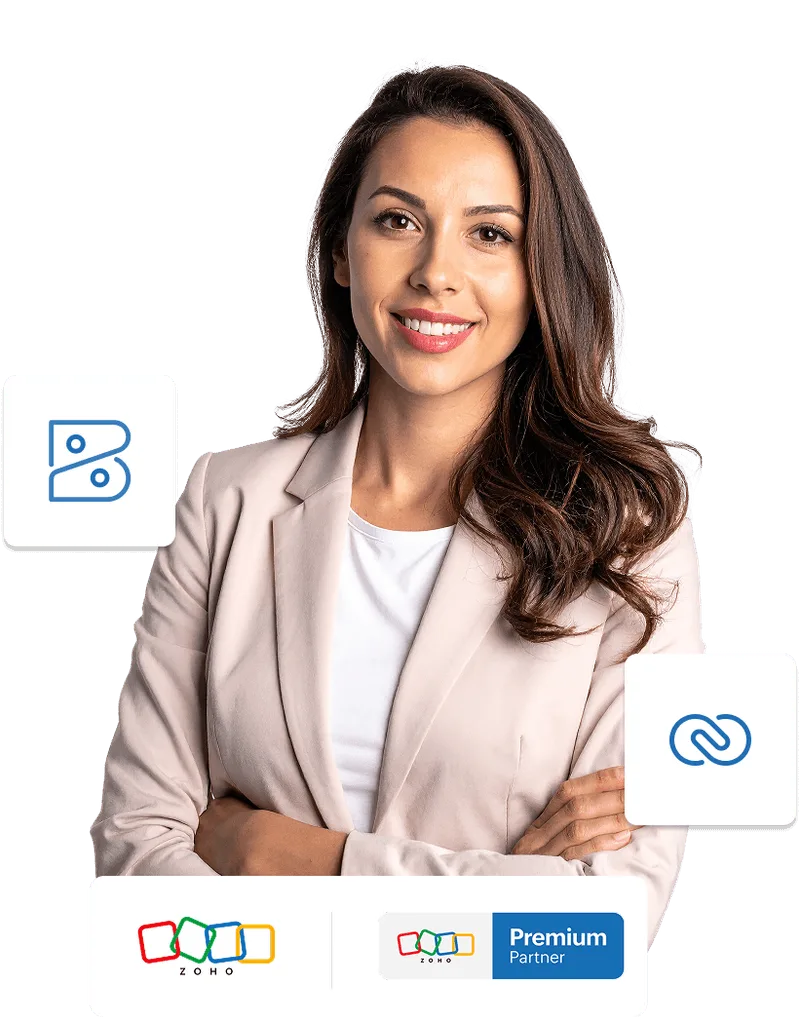 Zoho consultant supporting a UK business with Zoho projects setup services